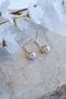 Heliophilia Silver Pendientes de Latón con Circonio Dorado